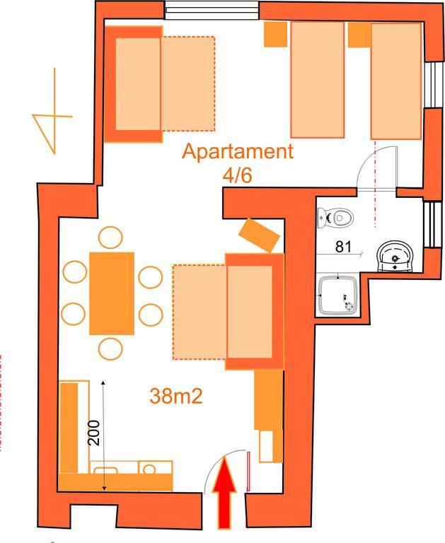 Apartamenty Kubalonka Istebna Pokoj fotografie